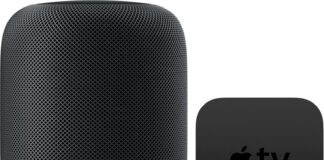 Apple is looking forward to combining its TV box and HomePod speaker to form a new device.