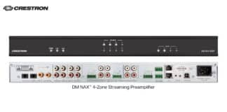 Image of DM NAX 4-Zone Streaming Preamplifier - DM-NAX-4ZSP developed by Crestron Electronics