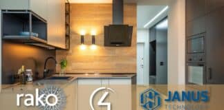 smart lights in kitchen on Control4 system, Raco Lighting & Janus Techology