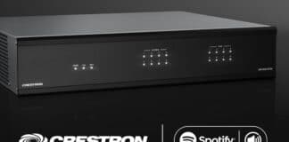 Spotify Connect Now Available with Crestron DM NAX 8-Zone Streaming Amplifier