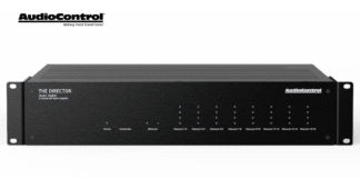 AudioControl Adds Available Dante® Network Connectivity to Director® Model M6800 Amplifier