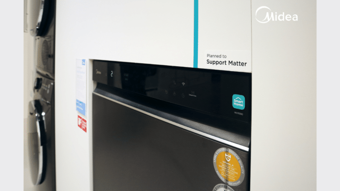 Midea Unveils World's First Matter-Connected Dishwasher at IFA 2023